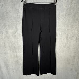 Spanx Pants Women Large Black Ponte Flare Super Smooth PerfectFit Comfort Career